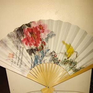 A decorative fan
